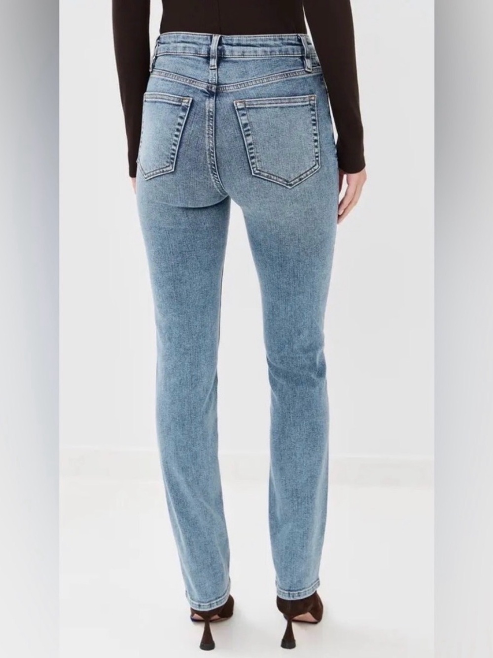 NWT FRAME Denim The Pencil Jeans in Crave, Size 28 - Picture 4 of 12